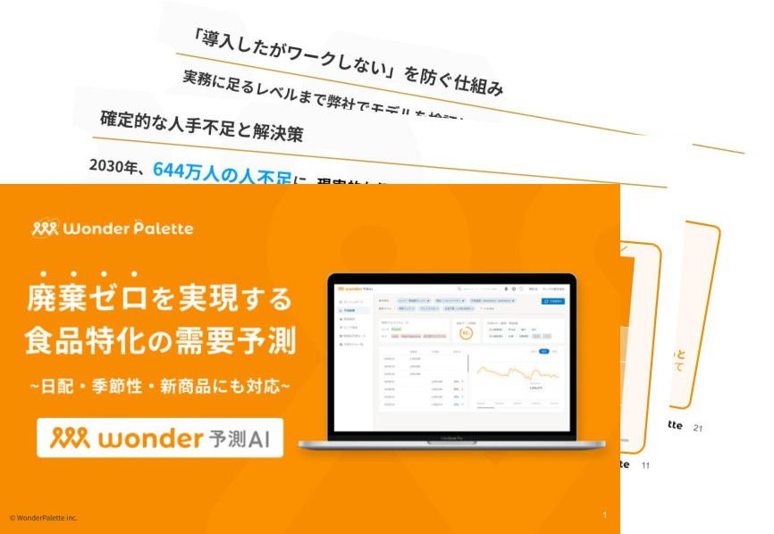 3分でわかる！廃棄ゼロを実現する食品特化の需要予測